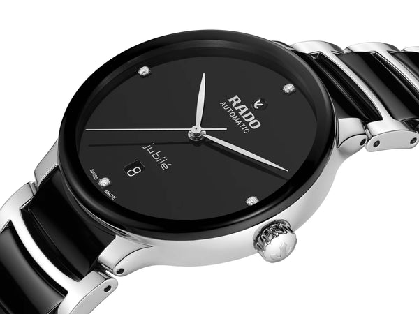RADO 雷達錶 Centrix 晶萃系列鑲鑽機械腕錶 39.5 mm R30018712