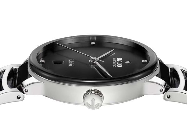 RADO 雷達錶 Centrix 晶萃系列鑲鑽機械腕錶 39.5 mm R30018712