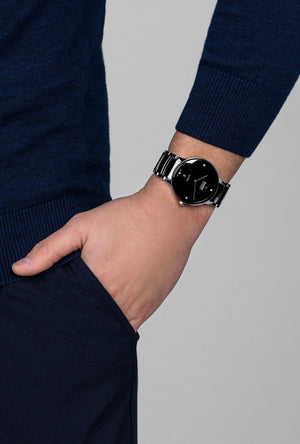 RADO 雷達錶 Centrix 晶萃系列鑲鑽機械腕錶 39.5 mm R30018712