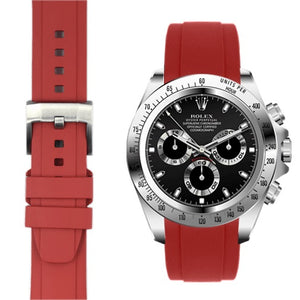 EVEREST錶帶 ROLEX DAYTONA 116500LN 116503 16520 116520 膠帶穿扣