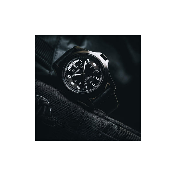 Hamilton 漢米爾頓 Khaki Field 卡其野戰 King 自動上鍊機械錶 40mm H64465733