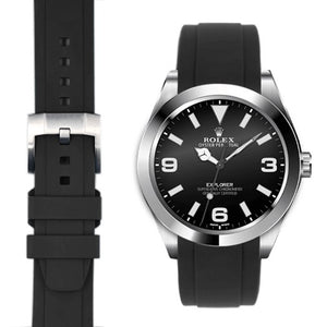 EVEREST錶帶 ROLEX EXPLORER 214270 膠帶穿扣