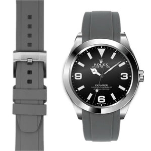 EVEREST錶帶 ROLEX EXPLORER 214270 膠帶穿扣