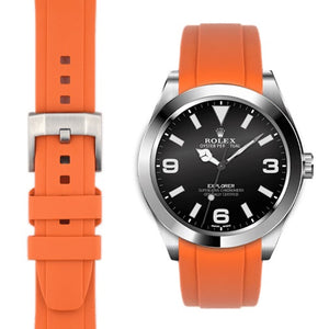 EVEREST錶帶 ROLEX EXPLORER 214270 膠帶穿扣