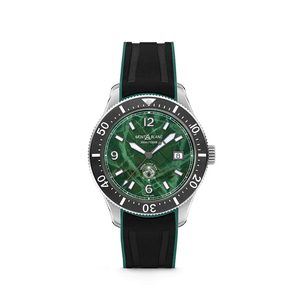 MontBlanc 萬寶龍 Iced Sea 系列綠色冰川專賣店特別版 41mm MB130810