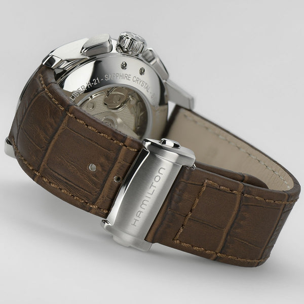 Hamilton 漢米爾頓爵士系列 Jazzmaster 計時機械腕錶 H32586541