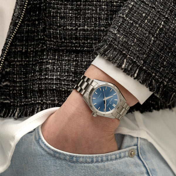 Hamilton 漢米爾頓 Jazzmaster 爵士系列 Performer 機械腕錶 34mm H36105140