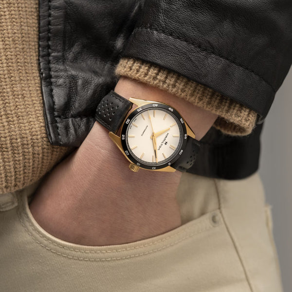 Hamilton 漢米爾頓 Jazzmaster 爵士系列Performer機械腕錶 38mm H36225770