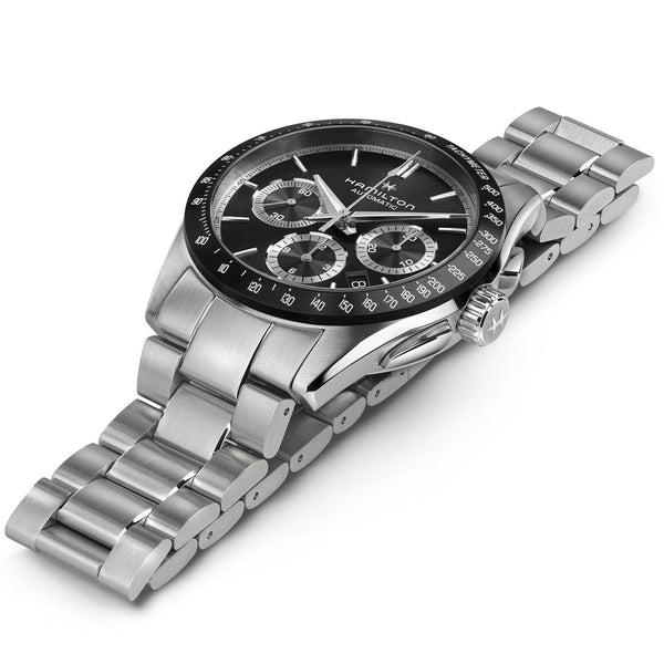 Hamilton 漢米爾頓 Jazzmaster 爵士系列Performer機械計時腕錶 42mm H36606130