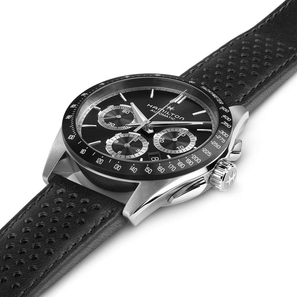 Hamilton 漢米爾頓 Jazzmaster 爵士系列Performer機械計時腕錶 42mm H36606730