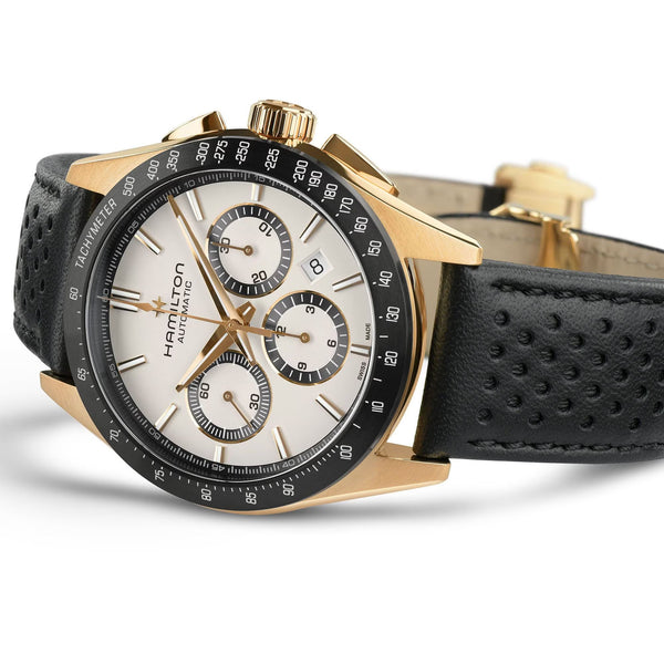 Hamilton 漢米爾頓 Jazzmaster 爵士系列Performer機械計時腕錶 42mm H36626710