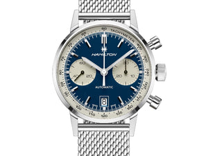 Hamilton 漢米爾頓美國經典熊貓自動計時碼錶腕錶 Intra-Matic 40mm H38416141 - 新萬國鐘錶