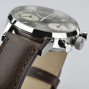Hamilton 漢米爾頓 Intra-Matic 美國經典系列自動上鍊計時碼錶腕錶 40mm H38416560 - 新萬國鐘錶