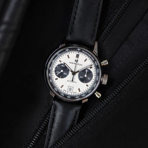 Hamilton 漢米爾頓美國經典熊貓自動計時碼錶腕錶 Intra-Matic 40mm H38416711 - 新萬國鐘錶