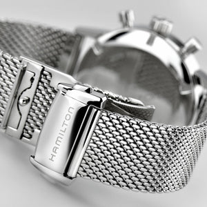 Hamilton 漢米爾頓 Intra-Matic 美國經典系列熊貓計時碼錶手上鍊機械錶 40mm H38429110 - 新萬國鐘錶