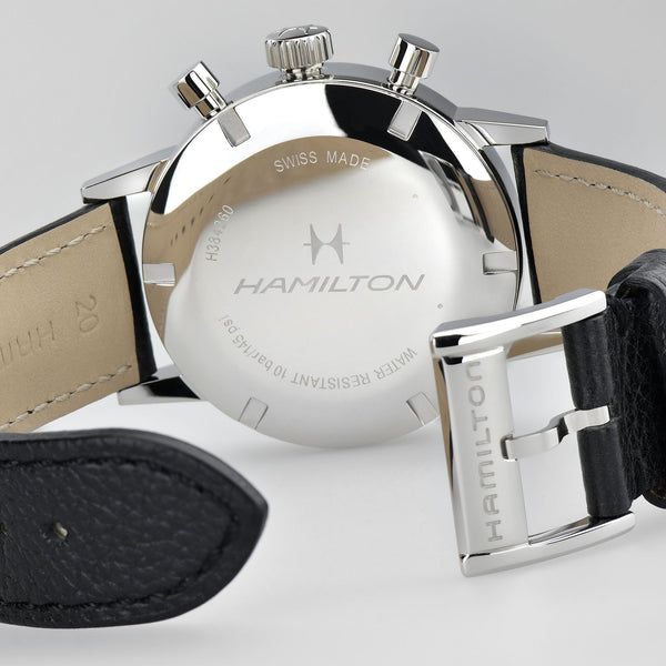 Hamilton 漢米爾頓美國經典熊貓自動計時碼錶 Intra-Matic 手上鍊計時機械錶 40mm H38429730