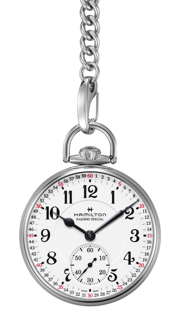Hamilton 漢米爾頓美國經典系列致敬美國鐵路懷錶限量版 H40819110