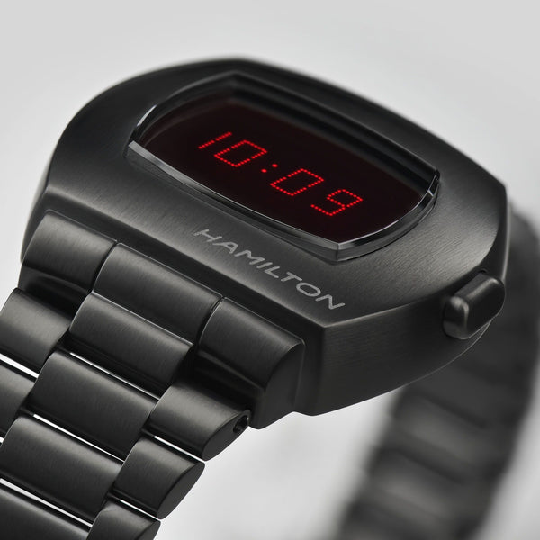 Hamilton 漢米爾頓美國經典黑色PVD PSR Digital Quartz  H52404130