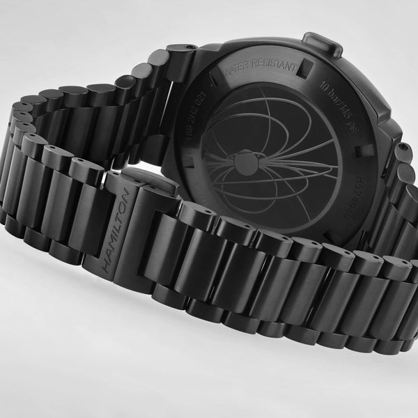 Hamilton 漢米爾頓美國經典黑色PVD PSR Digital Quartz  H52404130