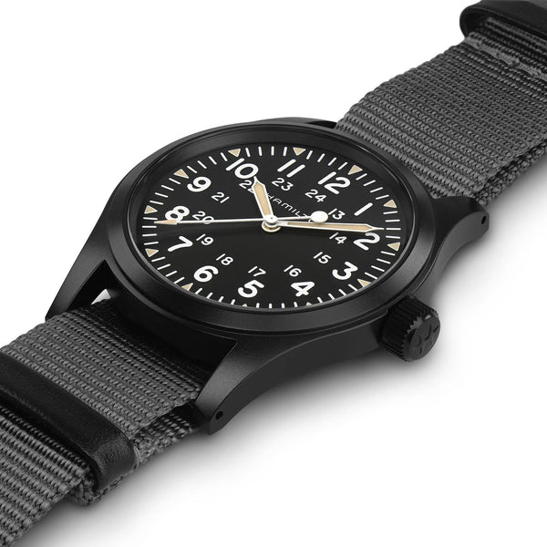 Hamilton 漢米爾頓 Khaki Field 卡其野戰手上鏈機械錶 38mm H69409930