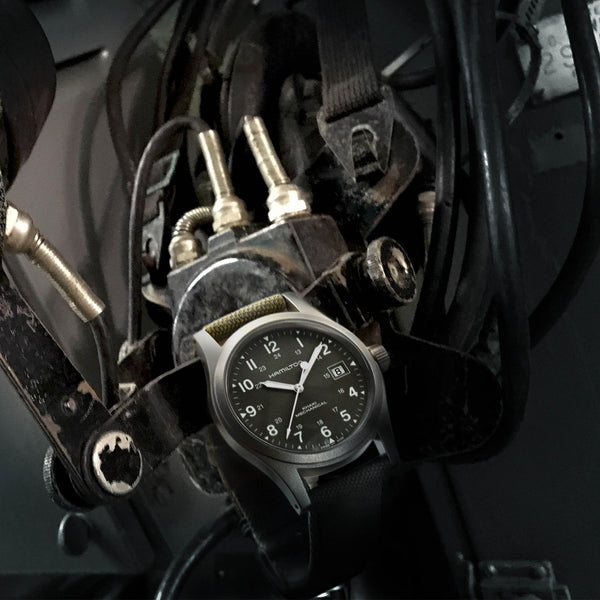Hamilton 漢米爾頓 Khaki Field 卡其野戰手上鏈機械錶 38mm H69439363