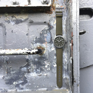 Hamilton 漢米爾頓 Khaki Field 卡其野戰手上鏈機械錶 38mm H69439363 - 新萬國鐘錶