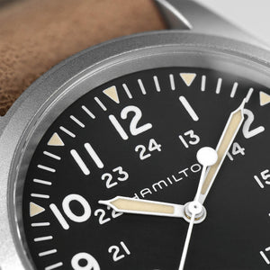 Hamilton 漢米爾頓 Khaki Field 卡其野戰手上鏈機械錶 38mm H69439531 - 新萬國鐘錶