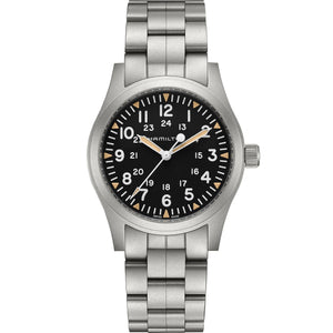 Hamilton 漢米爾頓 Khaki Field 卡其野戰手上鏈機械錶 42mm H69529133 - 新萬國鐘錶