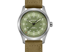 Hamilton 漢米爾頓 Khaki Field 卡其野戰鈦金屬自動機械腕錶 38mm H70205860 - 新萬國鐘錶