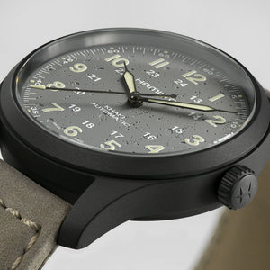 Hamilton 漢米爾頓 Khaki Field 卡其野戰鈦金屬機械腕錶 38mm H70215880 - 新萬國鐘錶