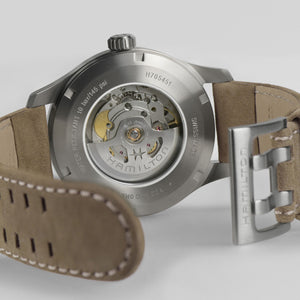 Hamilton 漢米爾頓 Khaki Field 卡其野戰 自動上鏈 鈦金屬 42mm H70545540 - 新萬國鐘錶