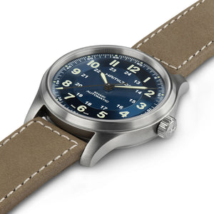 Hamilton 漢米爾頓 Khaki Field 卡其野戰 自動上鏈 鈦金屬 42mm H70545540 - 新萬國鐘錶