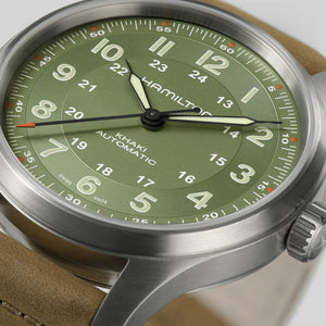 Hamilton 漢米爾頓 Khaki Field 卡其野戰 自動上鏈 鈦金屬 42mm H70545560 - 新萬國鐘錶