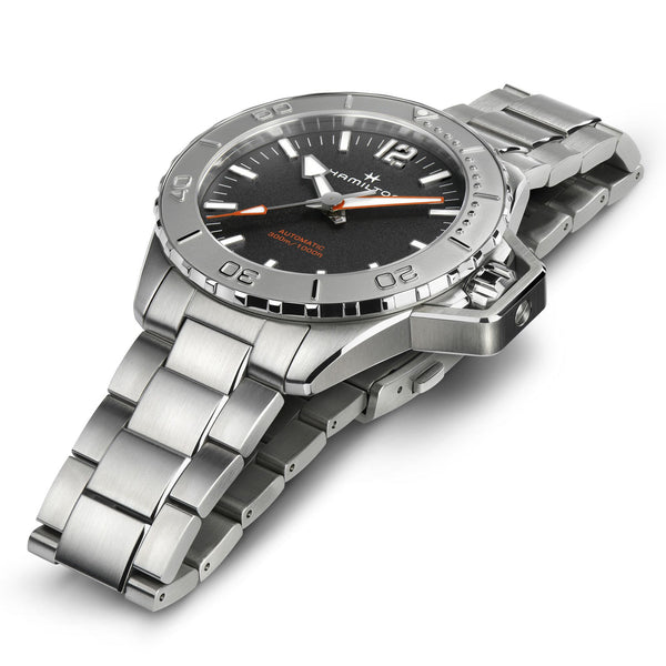 Hamilton 漢米爾頓卡其海軍Frogman蛙人潛水錶 46mm H77815130