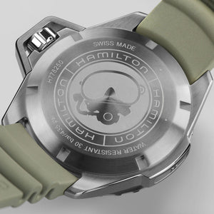 Hamilton 漢米爾頓卡其海軍Frogman蛙人潛水錶 46mm H77825331 - 新萬國鐘錶