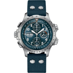 Hamilton 漢米爾頓卡其航空系列計時碼表 X-Wind 45mm H77906940 - 新萬國鐘錶