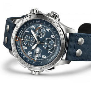 Hamilton 漢米爾頓卡其航空系列計時碼表 X-Wind 45mm H77906940 - 新萬國鐘錶