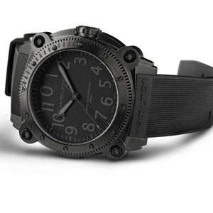 Hamilton 漢米爾頓卡其海軍鈦金屬1000米 BELOWZERO 46mm H78505330