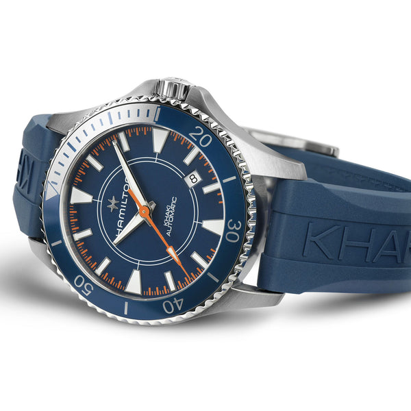 Hamilton 漢米爾頓卡其海軍SCUBA SYROCO 風力驅動高速艇特別版 40mm H82385340