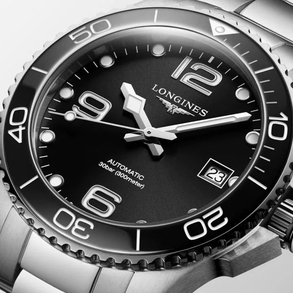 LONGINES 浪琴深海征服者系列浪鬼陶瓷潛水機械錶 39mm L37804566