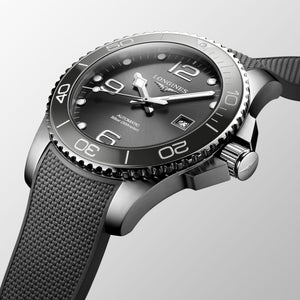 LONGINES 浪琴深海征服者系列浪鬼陶瓷潛水機械錶 43mm L37824769 - 新萬國鐘錶