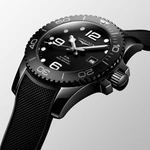 LONGINES HydroConquest 浪琴深海征服者腕錶系列全陶瓷款式 L37844569 - 新萬國鐘錶