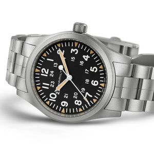 Hamilton 漢米爾頓 Khaki Field 卡其野戰手上鏈機械錶 42mm H69529133 - 新萬國鐘錶
