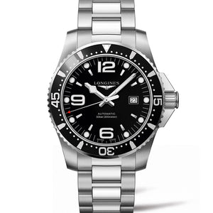 Longines 浪琴深海征服者系列浪鬼陶瓷潛水機械錶 44mm L38414566 - 新萬國鐘錶