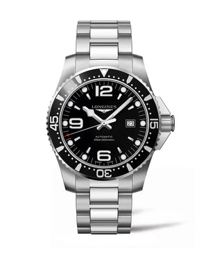 Longines 浪琴深海征服者系列浪鬼陶瓷潛水機械錶 44mm L38414566 - 新萬國鐘錶