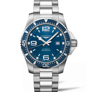 Longines 浪琴深海征服者系列浪鬼陶瓷潛水機械錶 44mm L38414966 - 新萬國鐘錶