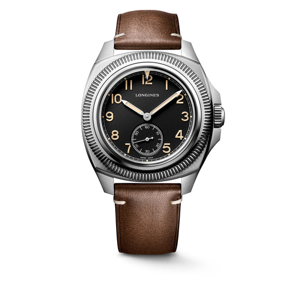 LONGINES 浪琴錶 PILOT MAJETEK 經典復刻飛行腕錶套裝版 43mm L28384539