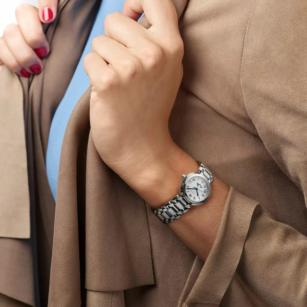 LONGINES 浪琴 PrimaLuna 新月羅馬月相石英女錶系列 30mm L81154716