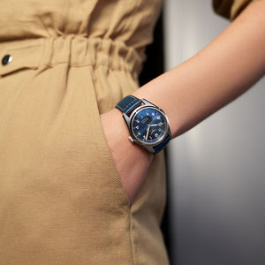 LONGINES Spirit 浪琴先行者系列藍面 L34104930 37mm