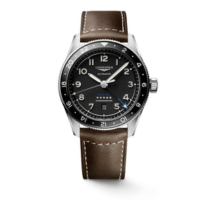 LONGINES 浪琴 Spirit 先行者系列 Zulu Time 世界時區腕錶 42mm L38124532